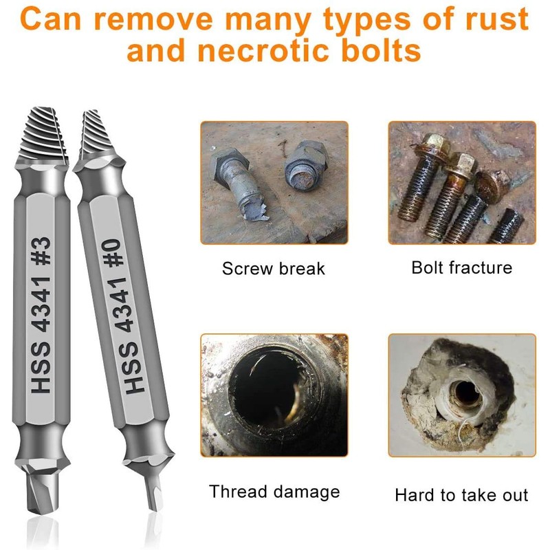 Gifts for Men,Damaged Screw Extractor Set-Valentines Day Gifts for Him