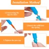 0.7 mm Erasable Gel Ink Pen Refills Compatible with Frixion