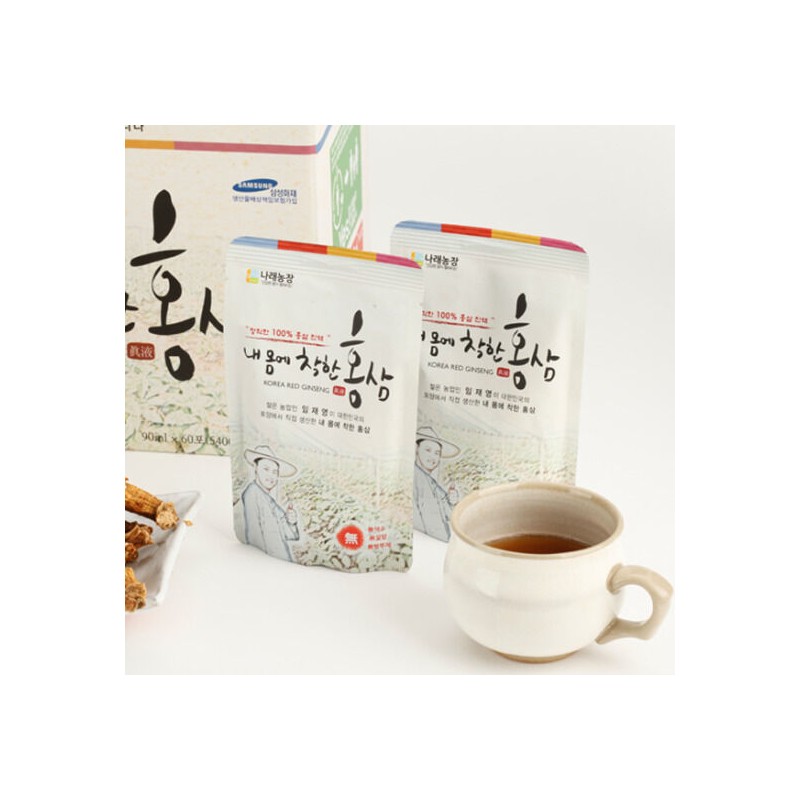 Narae Farm [TV Product] Good for My Body Red Ginseng