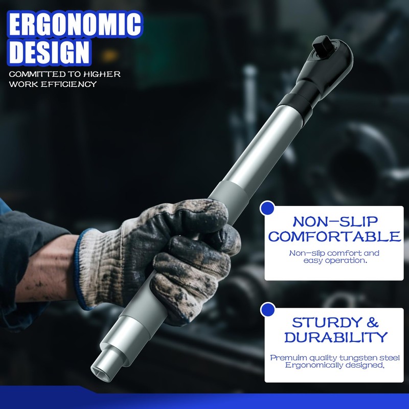 1/2" Offset Extension Wrench Impact for Electric Drill with 3/8"