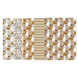 Glucomart Medical Tape for Nasogastric or Oxygen Tube (5 Count) – Maximum Strength Tube Tape, Waterproof & Hypoallergenic (Llama Variety Pack) (Tube Tape)