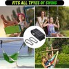 FISHOAKY Tree Swing Hanging Straps Kit 2 Pack, Two 5ft