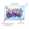 beriluDesign 12 Invitation Cards Children's Birthday Graffiti for Boys and
