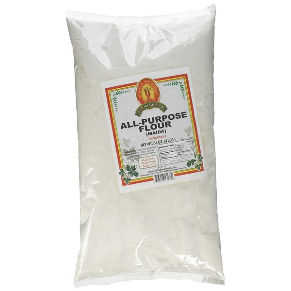 Laxmi, All-Purpose Flour (Maida), 4 Pound(LB)