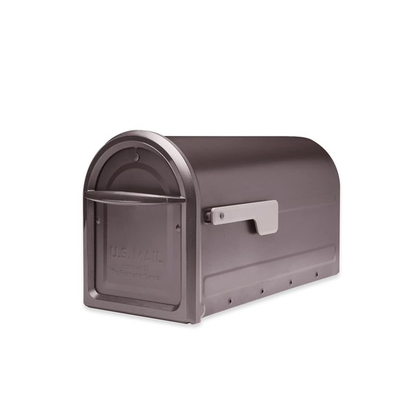 Architectural Mailboxes 7900-2RZ-CG-10 Mapleton Postmount Mailbox, Large, Rubbed Bronze