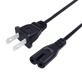 Power Cord Replacement for Audioengine A5+ HD6 Speaker S8 Powered Subwoofer 8ft 2 Prong AC Power Cord Cable