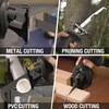 SnapFresh 20V Cordless Reciprocating Saw –3000 SPM, Variable Speed Trigger,
