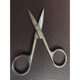 Unbranded 3 1/2 Inch Stainless Steel Scissors Curved Tip