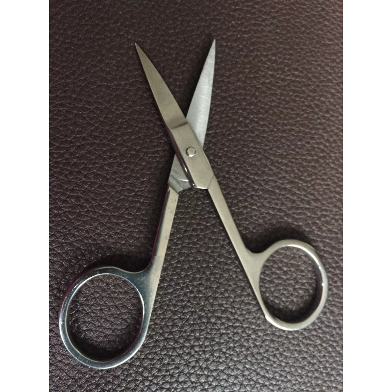 Unbranded 3 1/2 Inch Stainless Steel Scissors Curved Tip
