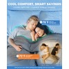 dennylife Cooling Comforter King Size, Double-Sided Cool Touch Cooling Blanket