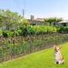 Getlay Tall Garden Fence Animal Barrier with Gate, 36 in(H)