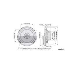 Hyundai Sonata Speaker upgrade Front Door Pioneer car speakers 6.5" 17cm + Pods 300W