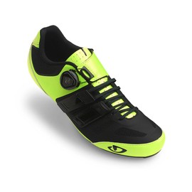 Giro Men's Sentrie Techlace Road Cycling Shoes - Road Bike, Highlight Yellow Black