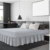 Linen Home Extra Deep Frilled Fitted Valance Sheet Single Bed