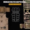 Peminkoo Modular Pistol Holster Adapter Base Military Hunting Airsoft G1ock