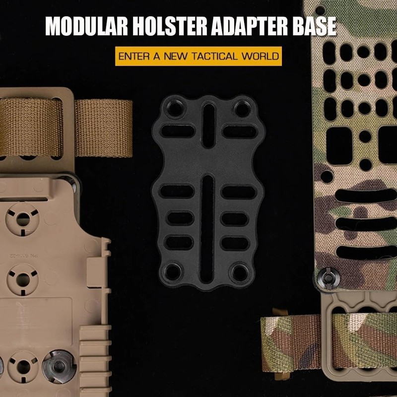 Peminkoo Modular Pistol Holster Adapter Base Military Hunting Airsoft G1ock