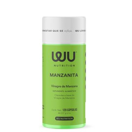 WU Nutrition MANZANITA – Vinagre de Sidra de Manzana en Cápsulas | 120 Cápsulas (Rinde 2 Meses) | Suplemento Alimenticio | Fácil de Consumir | Sin Sabor a Vinagre