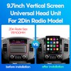 WENMENGDE 9.7" 4Core IPS 2+32GB IPS Vertical Screen Android Car