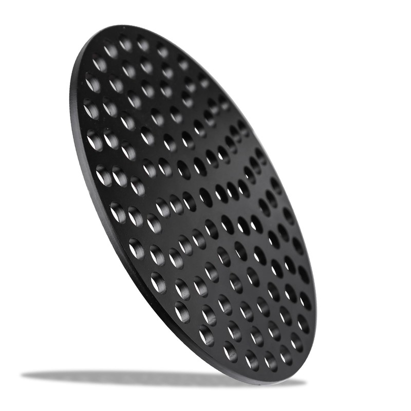 Bueyfolt 8inch Cast Iron Drain Cover, Garage Drain Cover, Floor