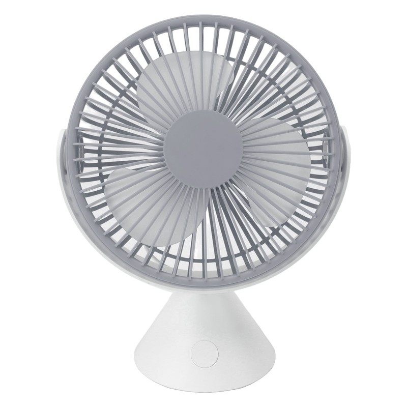 Mini Desk Fan with Hook USB Rechargeable 3 Speeds Wind