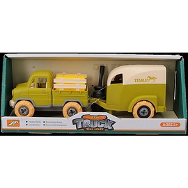 Gift Corral Toy Truck and Horse Trailer Set