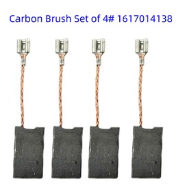 1617014138 Rotary Hammer Carbon Brush for Bosch 11240 11240 11247 11388 RH540M 6 x 12.4 X 23mm（4-pcs)