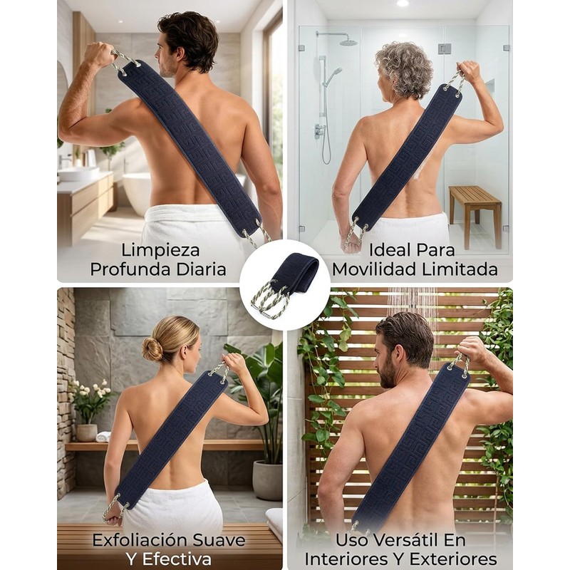 Cepillo para espalda Dvsuaeu 95x10 cm – Limpieza profunda sin