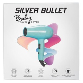 Silver Bullet Metallic Baby Dryer 1200W - Aqua