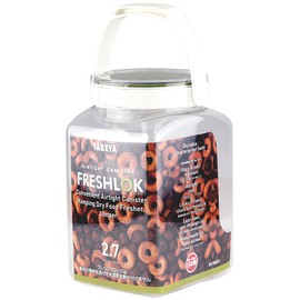Freshlock Square Shaped 0.9 gal (2.7 L), Moisture Prevention, One-Touch Opening/Closing Storage Container