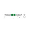 ANEX ACS5-3385 Color Bit Square Double-Ended SQ #3 x 85