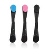 3-Piece Foldable Sponge Back Brush, Back Lotion Applicator, Reusable Back