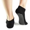 Sticky Barre Grips Slipper Socks - Elutong 3 Pack Non