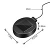 HELESIN Replacement Solar Panel for Garden Lights, Pack of 2,