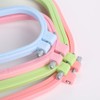 4PCS Embroidery Hoops ABS Skid Resistance Abrasion Proof Rectangular Stitch