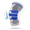 Rodillera Compresión Silicona Patelar Varillas Flex Lateral Talla Xl