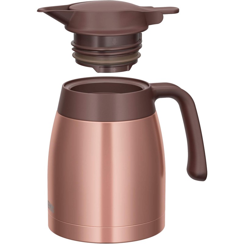 Thermos Stainless Pot TTB-1000 BZ, 4.2 cups (1 L), Bronze