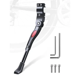 FISHOAKY Bike Kickstand, Universal Adjustable Bicycle Side Kickstand for 24" 25" 26" 27" 28" Tire Cycling Mountain Bike/Road Bicycle/Adult Bike/Sports Bike/Kids Bike
