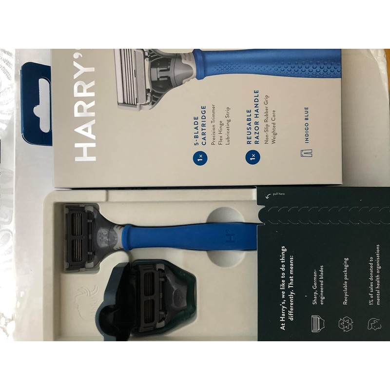 Harry's Razor Indigo Blue