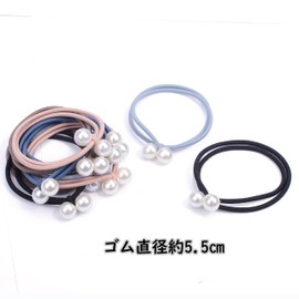 BIANHUAN Hair Elastic Ribbon, Mature Hair Pony Hair Accessories, Simple, Stylish, Adult, Solid, Casual, Daily, Cute, Hair Arrangement, Office, Set of 10