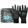 ACE PUre Black Work Gloves - 10 Pairs of Sensitive