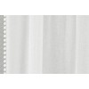 Tyrone Textiles Ltd Tahiti White Pom Pom Trim Linen Look