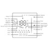 Boiler Heating Thermostat PC ABS 5A Wall Mounted WIFI Programmable