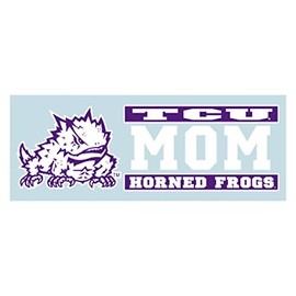 Texas Christian (TCU) Decal (TCU FROG MOM DECAL (6''), 6 in)