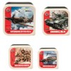Airfix Elite Tins Set of 4 Stackable Melamine Snack Tubs