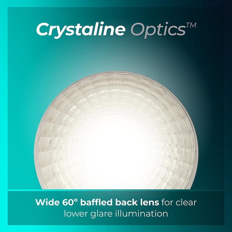 Luceco FType Essence Dimmable Flat Downlight, 5 Watts, IP65 Rated,