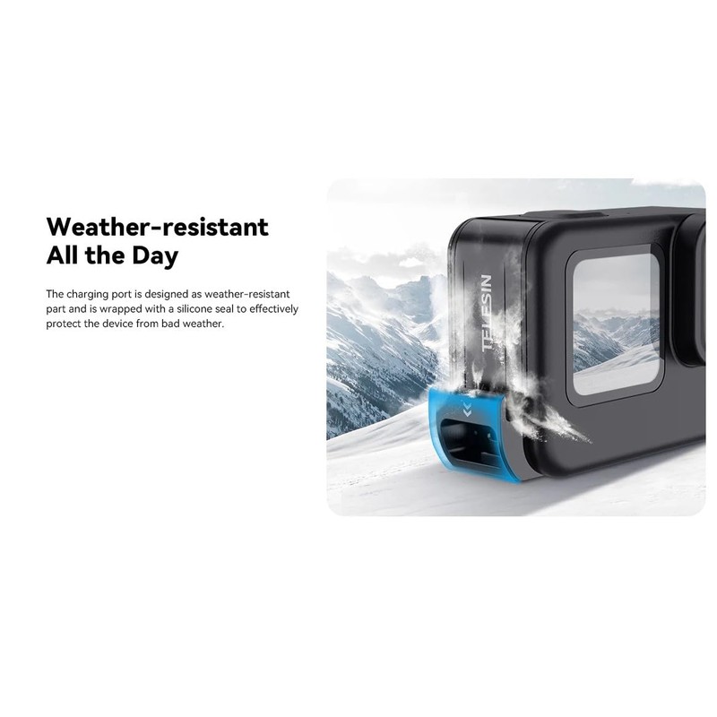 CamGo Telesin Protective Pass Through Side Door for GoPro Hero