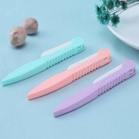 Eyebrow Razor 3P Folding Fine Hair Remover Eyebrow Trimming 2ea