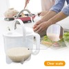 Rice Washer, Rice Washer Strainer Bowl Rice Cleaner Bowl Rice