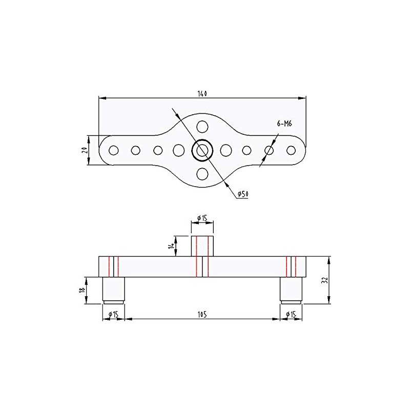 CarAngels Center Opening Drill Guide, Dowel Drilling Guide, Jig Adjustable,