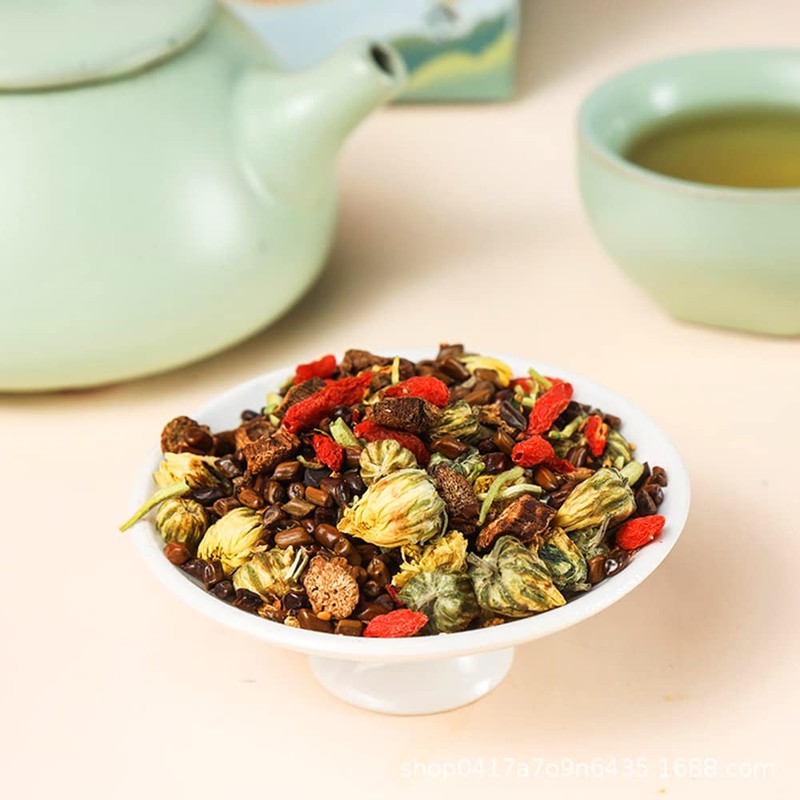 Chrysanthemum Flower Ketsumaishi Tea Mixed Herbal Tea Roasted Hub Tea